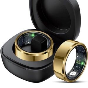 Health smart ring Gold size 12 Sealed in box